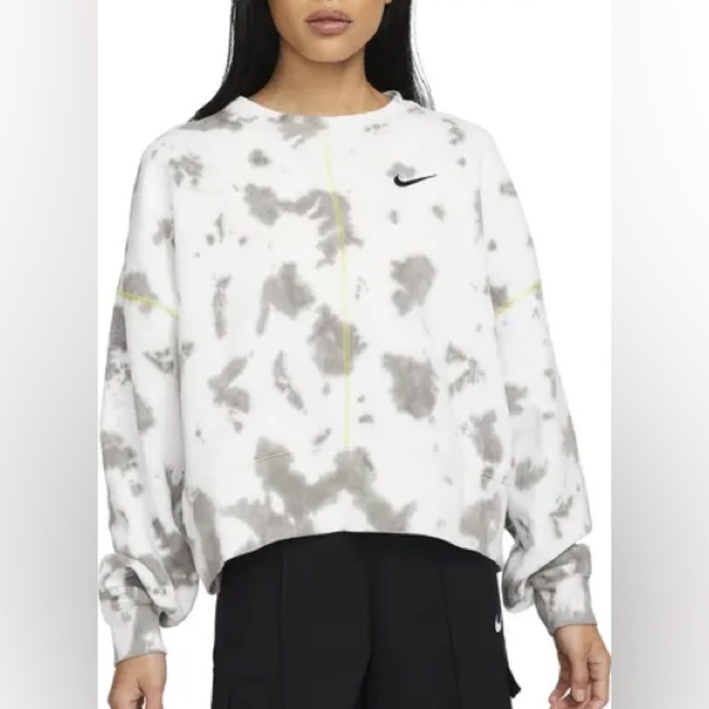 Nike | Sportswear Tie Dye Oversize Crop Sweater